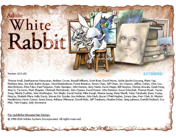 Photoshop CS5 White Rabbit - cmd-alt-ber Photoshop<br>(Foto: 015)