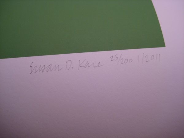 Susan Kare - Signierter Siebdruck<br>(Foto: 004)