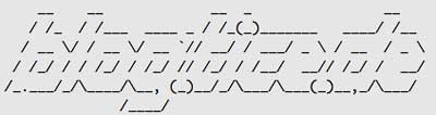 ASCII-Figlet-Widget