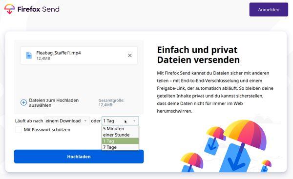Firefox Send