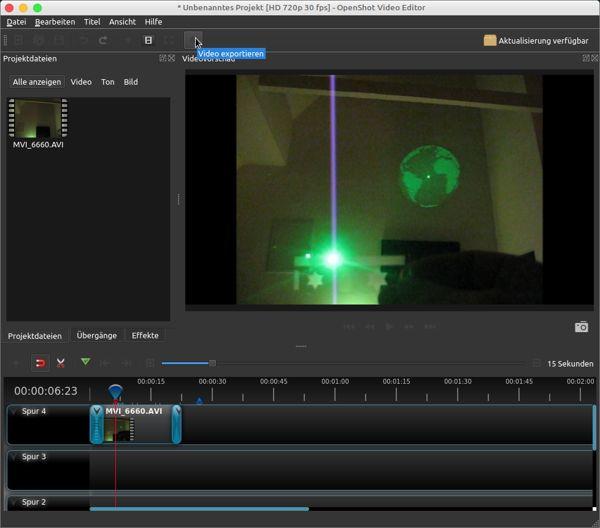 Openshot Linux Video Editor