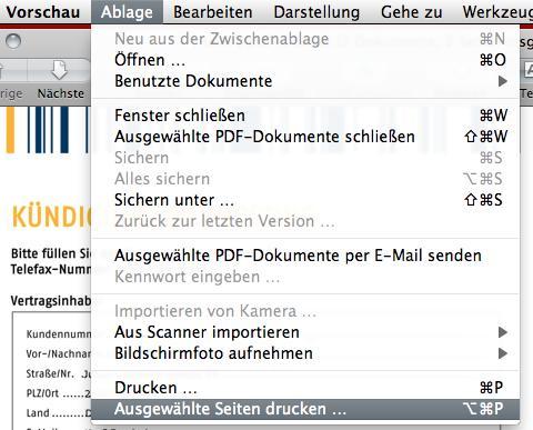 PDFs mit Vorschau verbinden