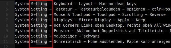 Sublime Text Spaltenauswahl Kurzwahl Linux Min Mac Tastatur