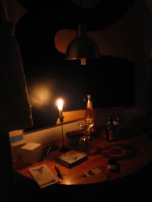 Küche bei Kerzenlicht Küche bei Kerzenlicht