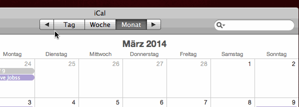 ICal-Zeitzone
