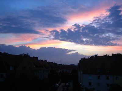Morgenwolken über Hamburg Morgenwolken über Hamburg